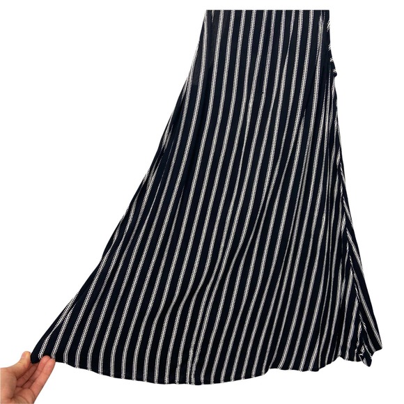 Privacy Please Lexington XS Swing Dress Black & White Stripe Size X-Small - Picture 4 of 12